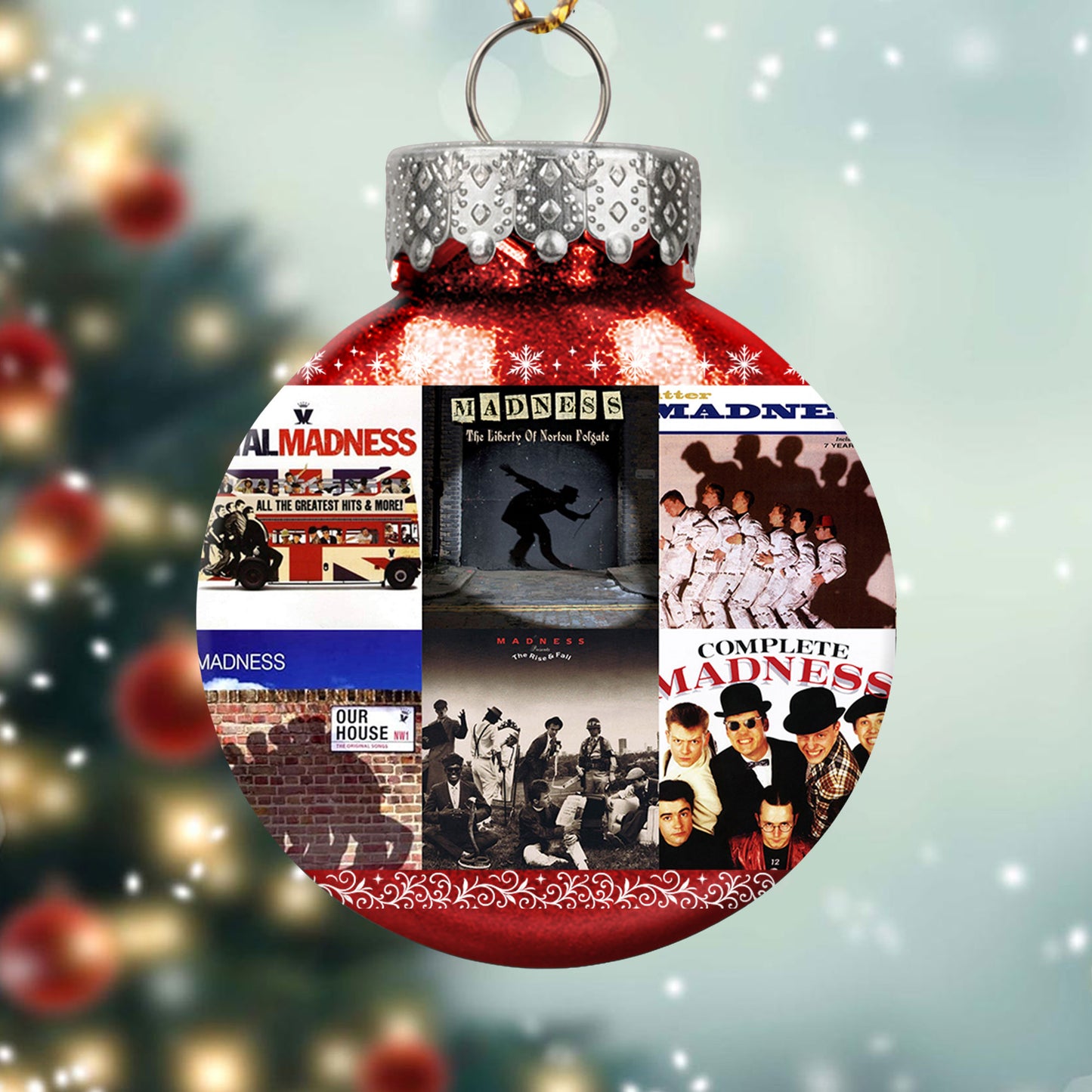 Madness Ball Ornament – Ska Rhythms & British Charm