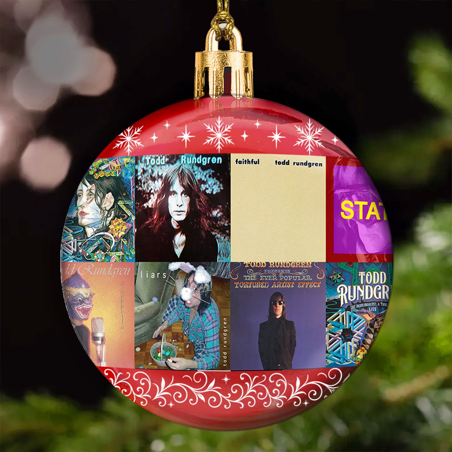 Todd Rundgren Ball Ornament – Celebrating the Artistry of a True Visionary