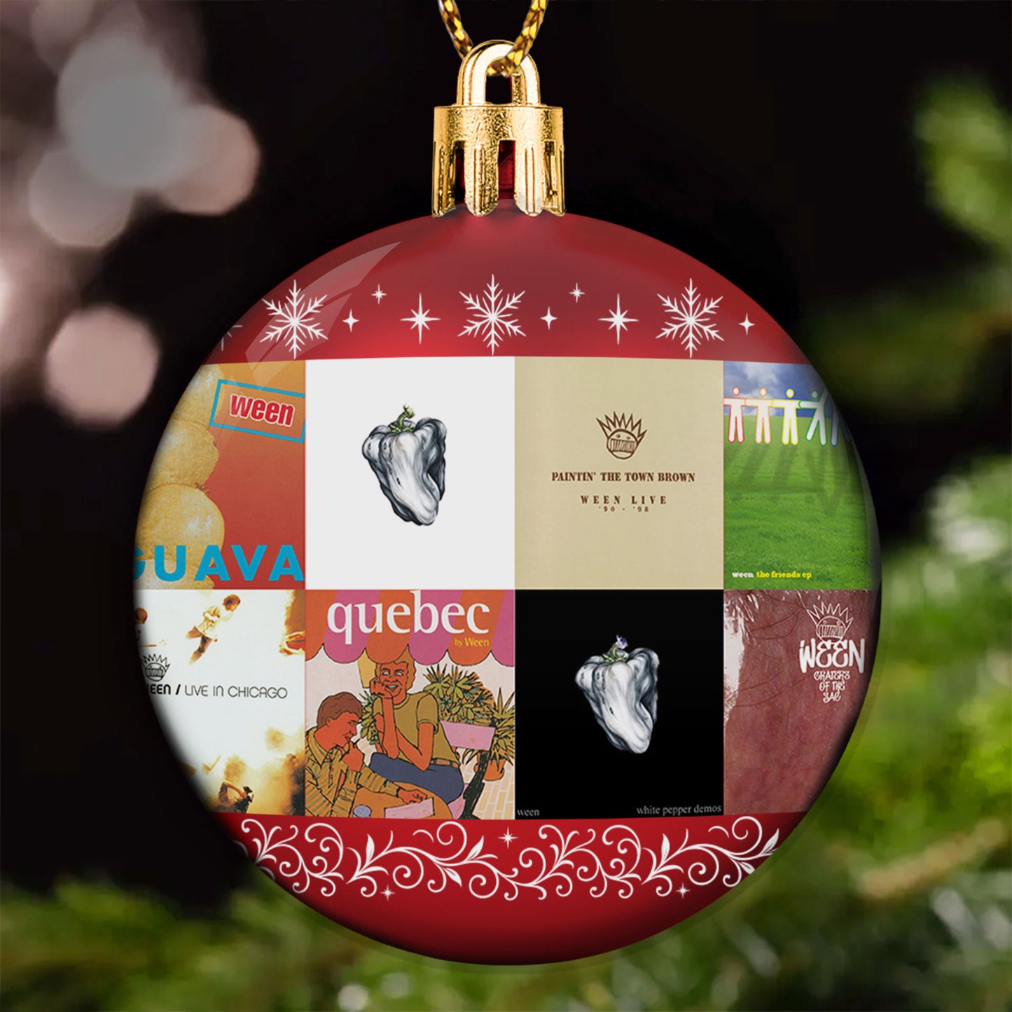 Ween Ball Ornament – A Wild and Whimsical Tribute to Musical Eccentricity