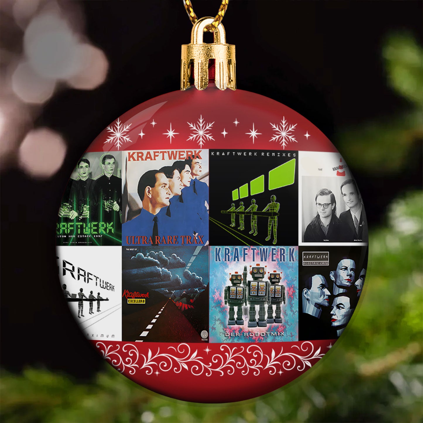 Kraftwerk Ball Ornament – The Pioneers of Electronic Sound