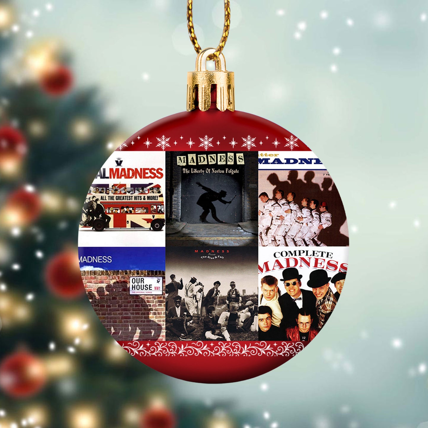 Madness Ball Ornament – Ska Rhythms & British Charm