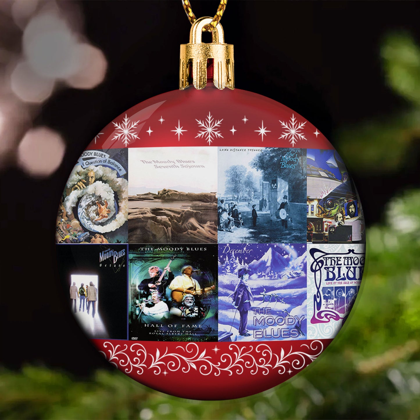 The Moody Blues Ball Ornament – Progressive Rock Classics