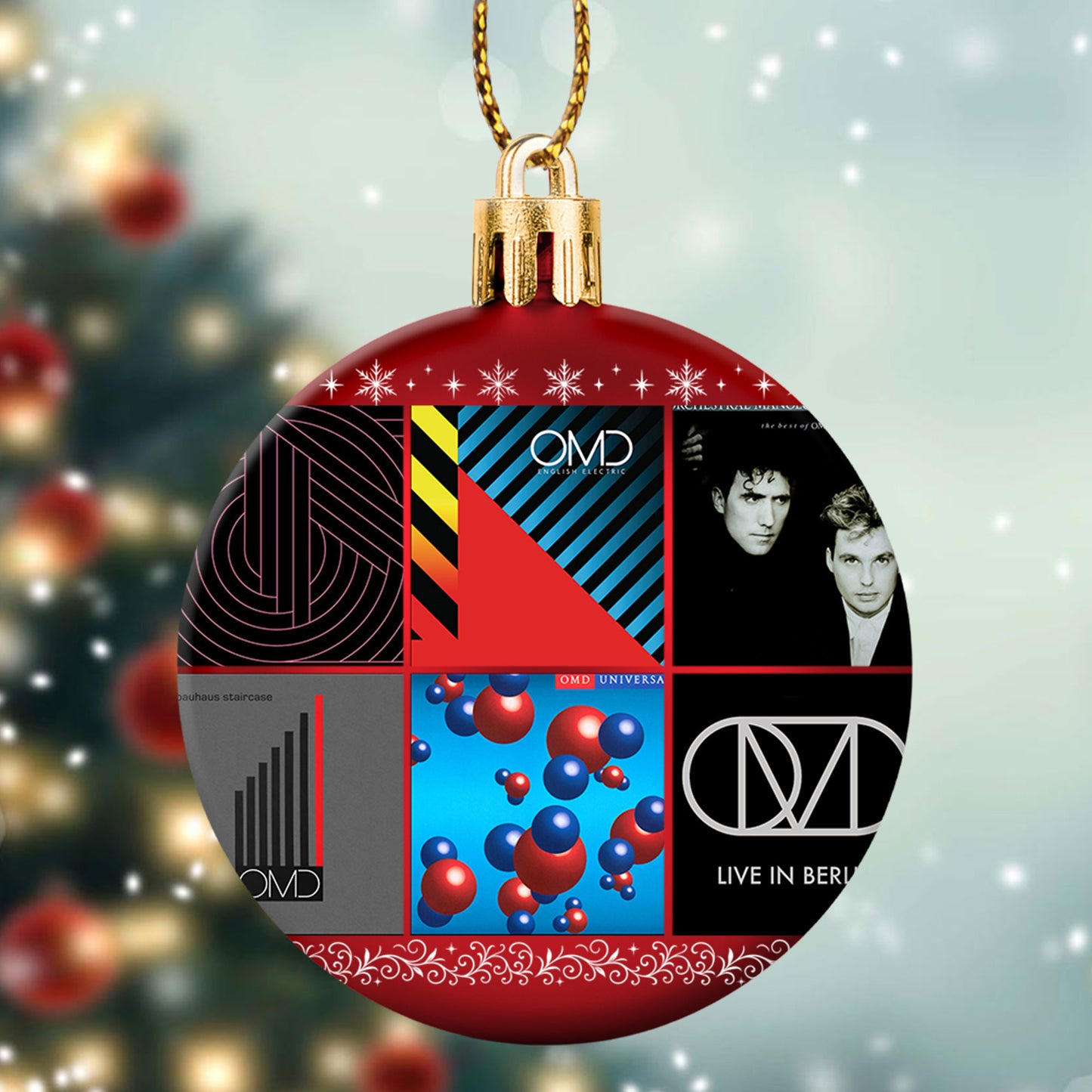OMD Ball Ornament – A Synth-Pop Celebration for the Holidays