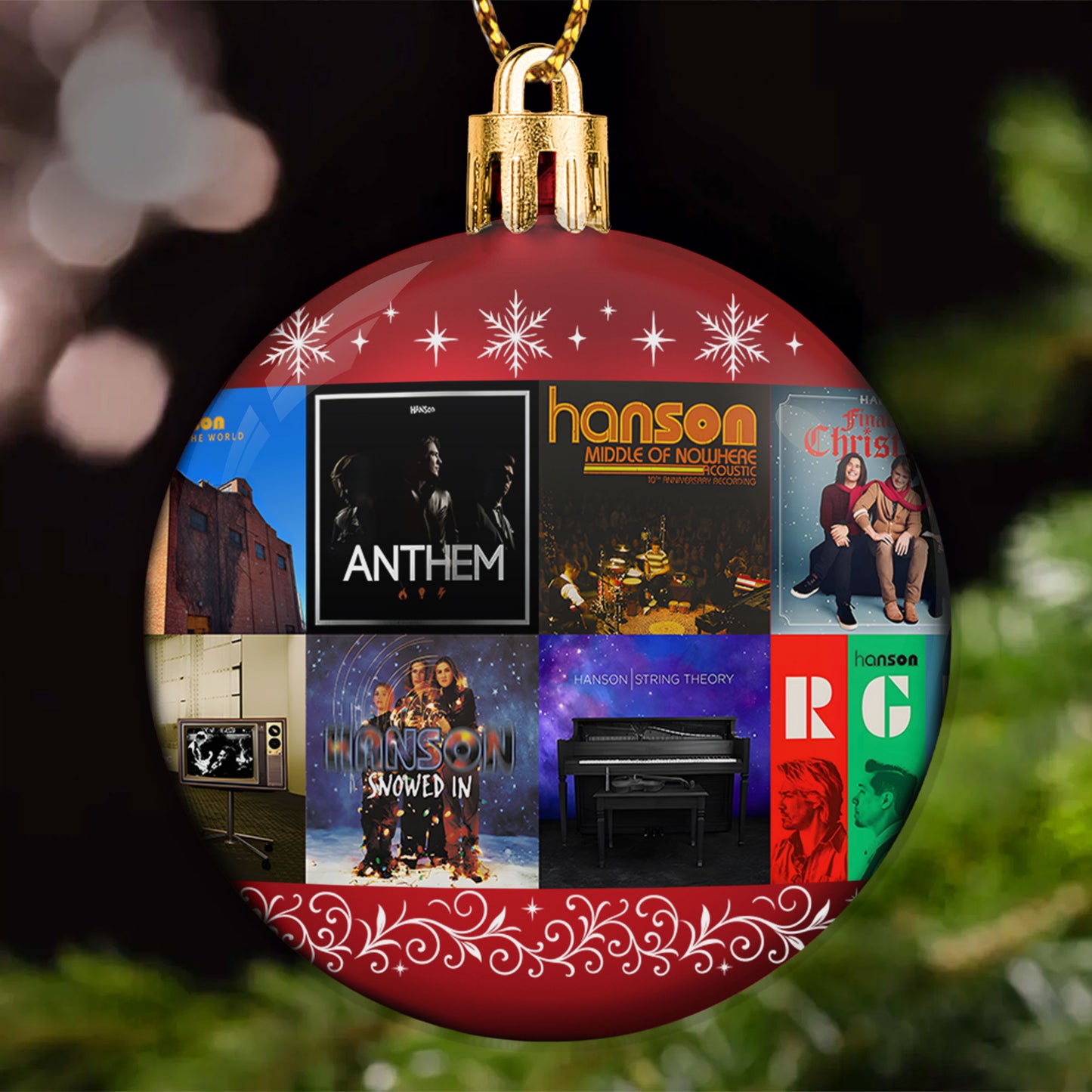 Hanson Ball Ornament – Pop Rock Harmony Collection