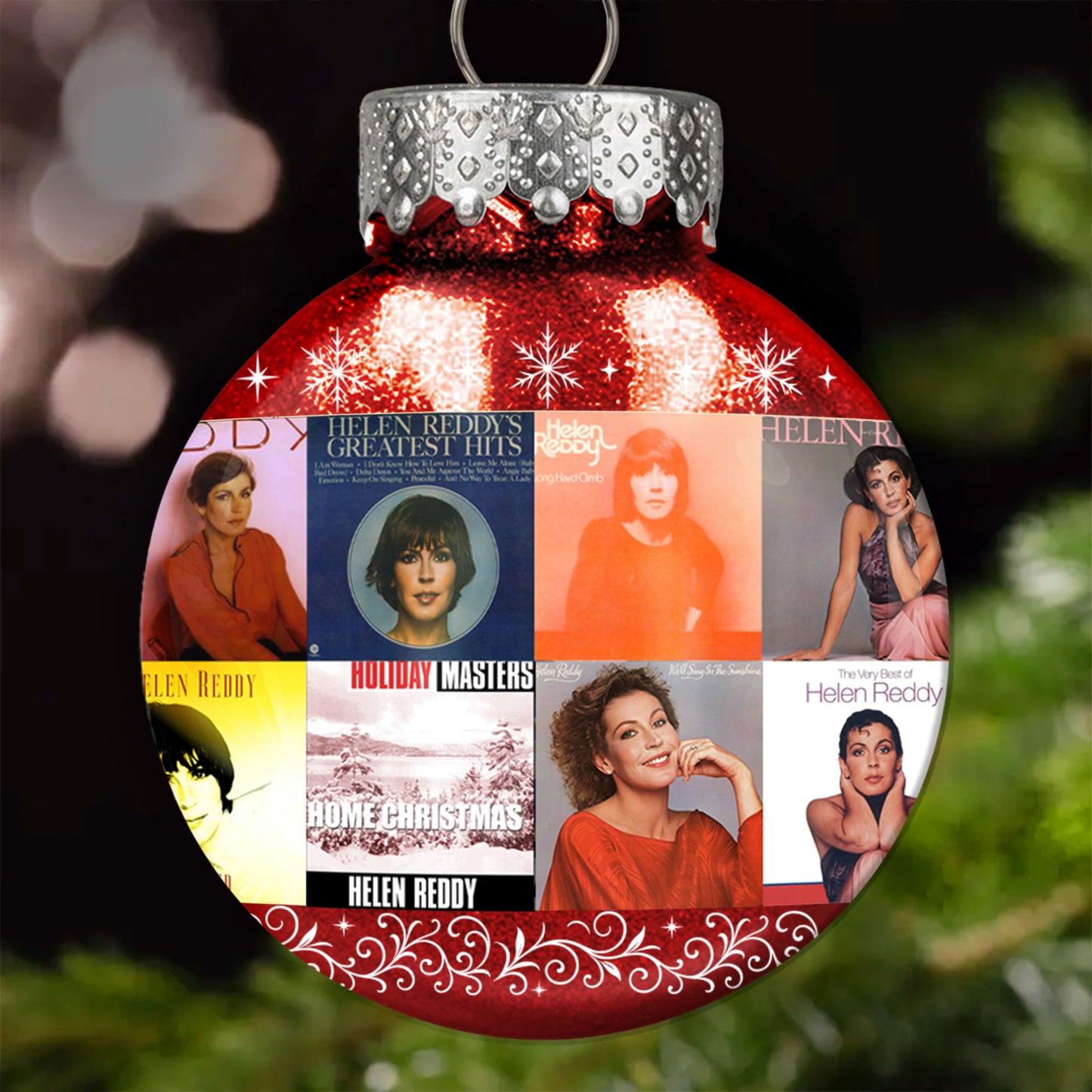 Helen Reddy Ball Ornament – A Touch of Classic Grace for the Holidays