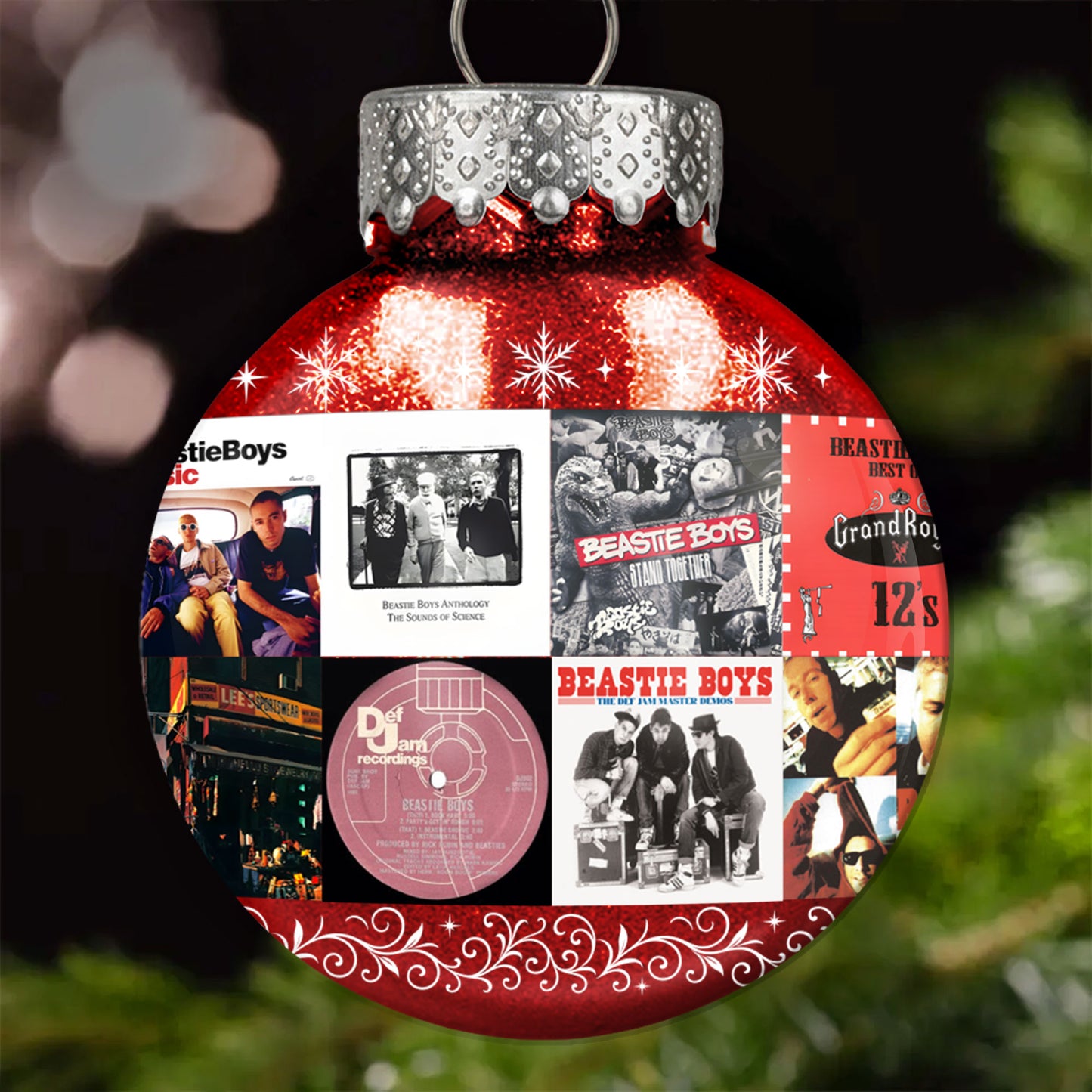 Beastie Boys Ball Ornament – A Classic Hip-Hop Twist for Your Holidays