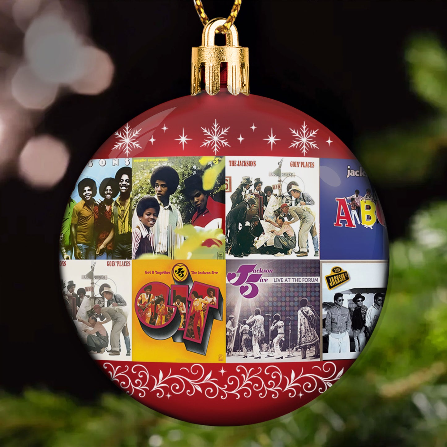 The Jackson 5 Ball Ornament – Motown Magic for Your Holiday Tree