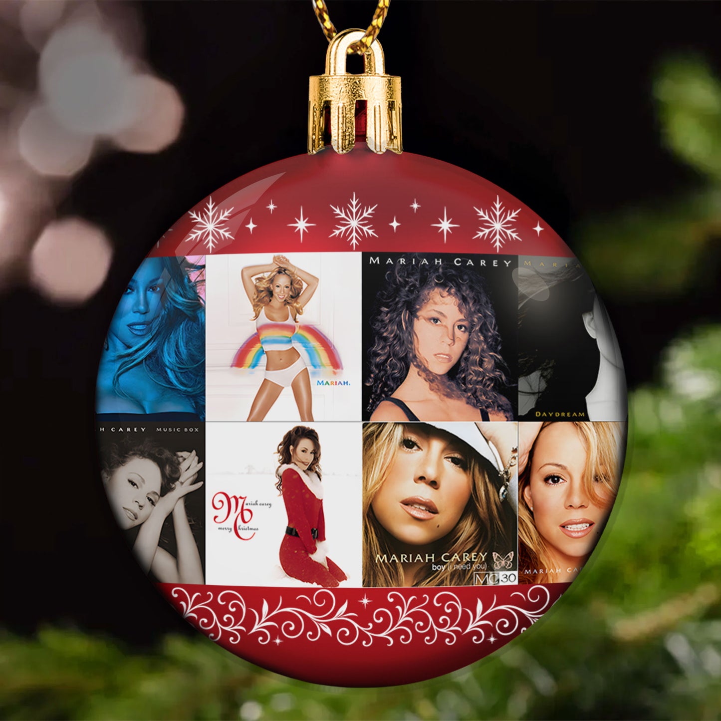 Mariah Carey Ball Ornament – A Sparkling Holiday Gift for Music Lovers