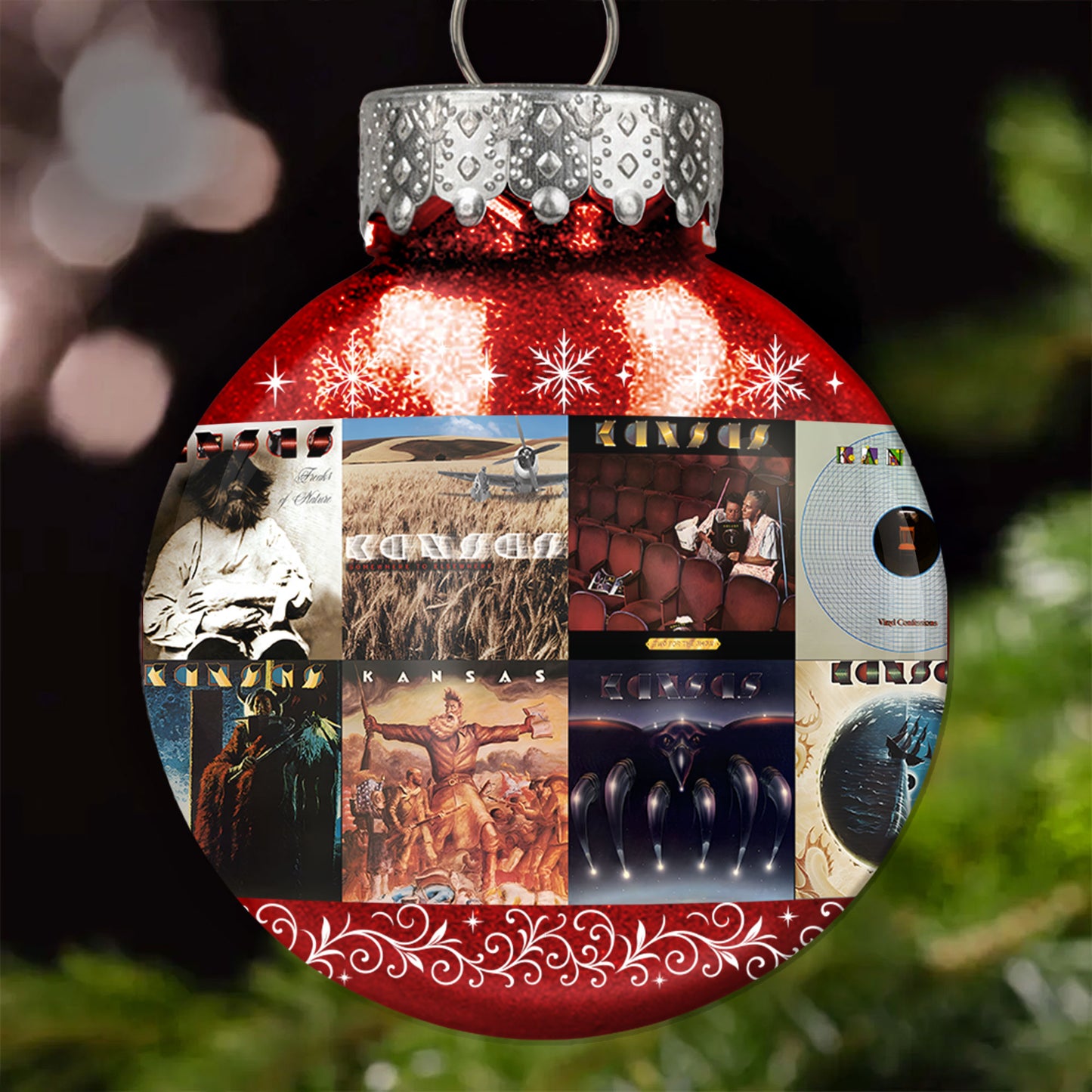 Kansas Ball Ornament – Carry On the Spirit of Classic Rock