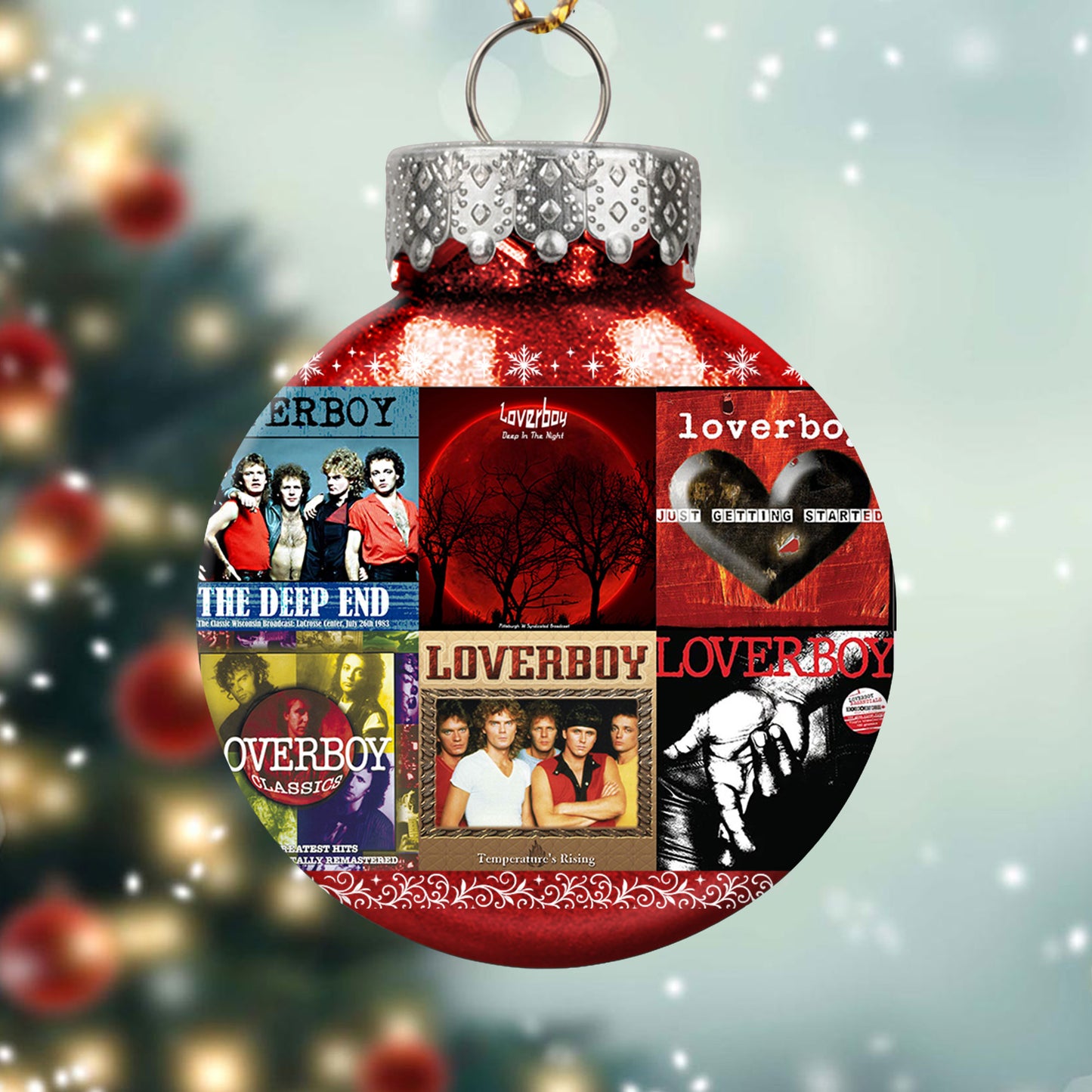 Loverboy Ball Ornament – Classic Rock Passion