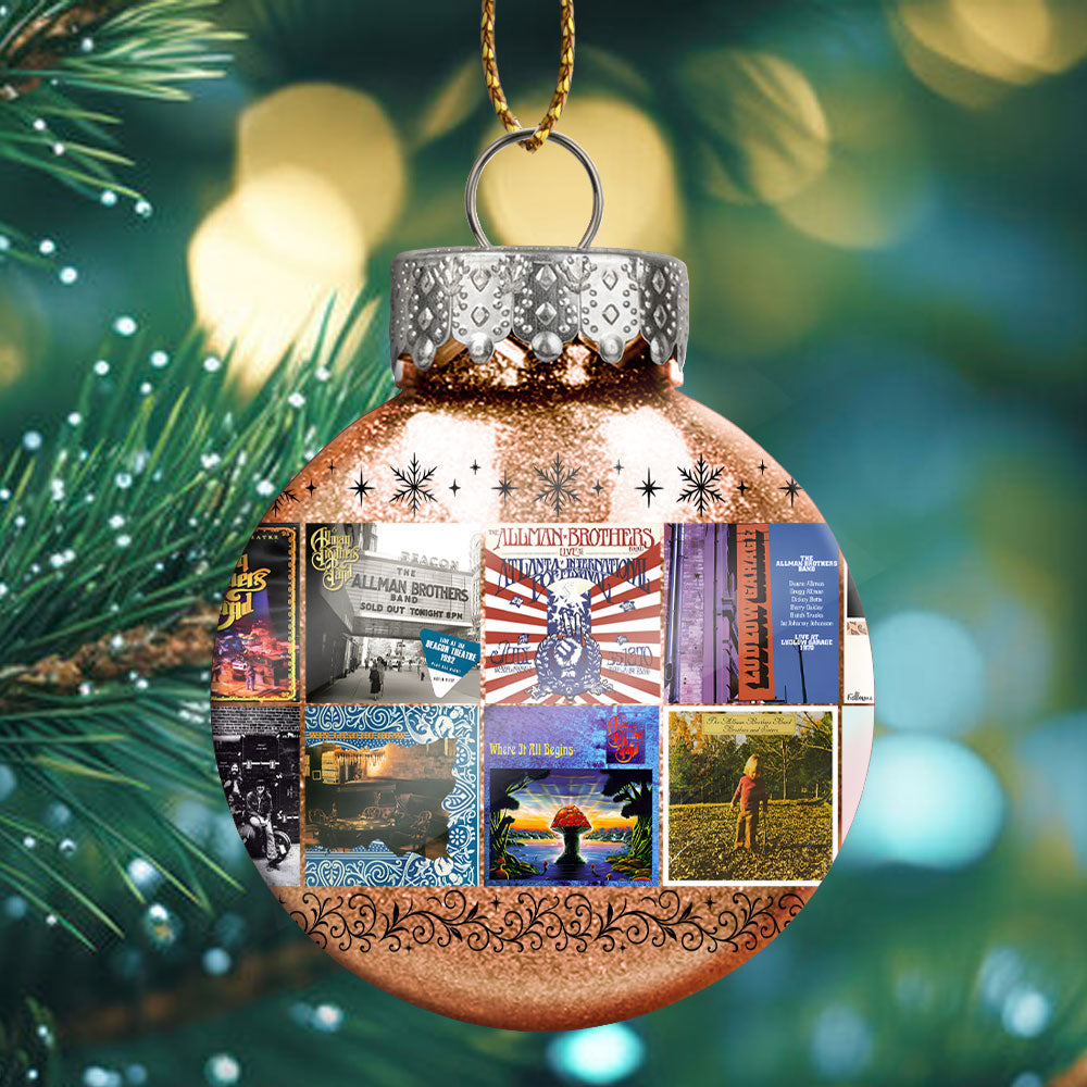 The Allman Brothers Band Ball Ornament – Southern Soul Meets Holiday Spirit