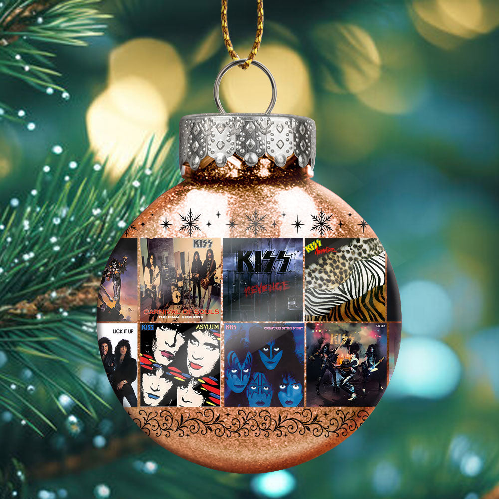 KISS Ball Ornament – A Rock ’n’ Roll Holiday Tribute to the Hottest Band in the World