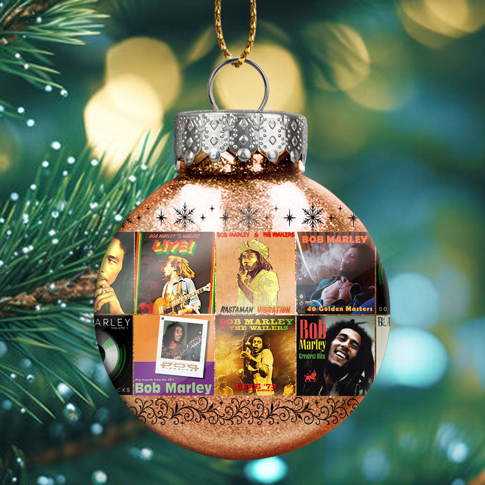 Bob Marley Ball Ornament – A Reggae Spirit of Peace, Love, and Holiday Harmony