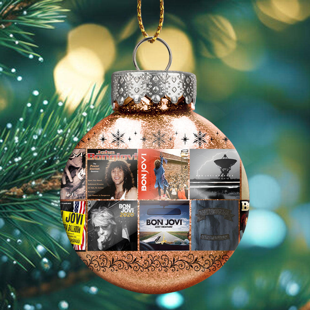 Bon Jovi Ball Ornament – Rock Anthem Spirit for the Holidays