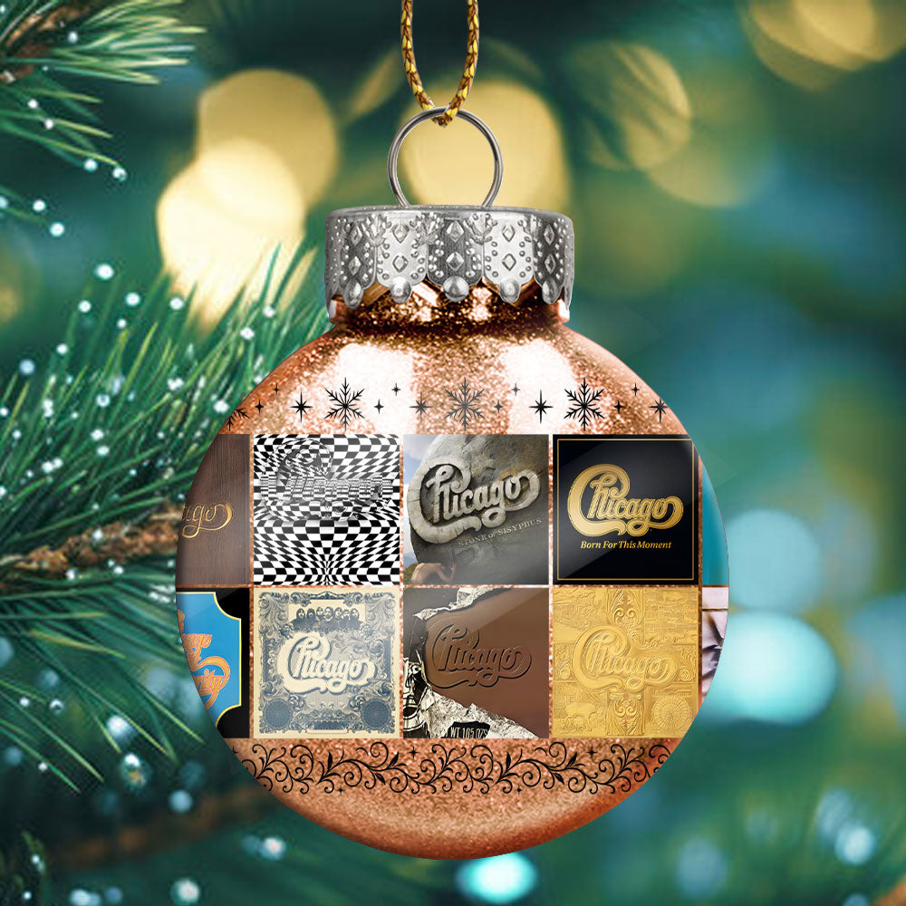 Chicago Ball Ornament – Classic Rock Spirit for the Holidays