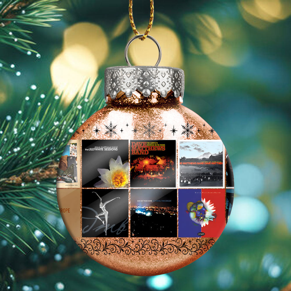 Dave Matthews Band Ball Ornament – A Melodic Holiday Tribute to Timeless Storytelling