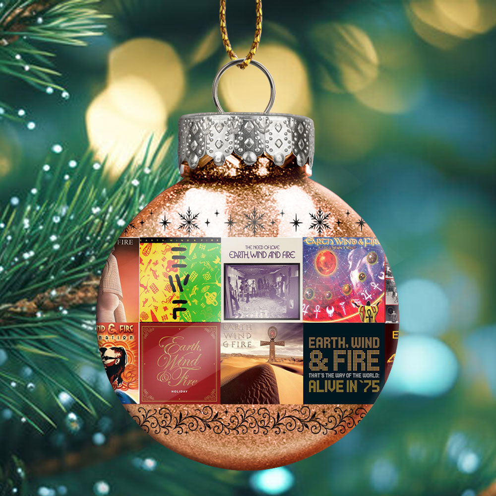 Earth, Wind & Fire Ball Ornament – Groove Through the Holidays in Style