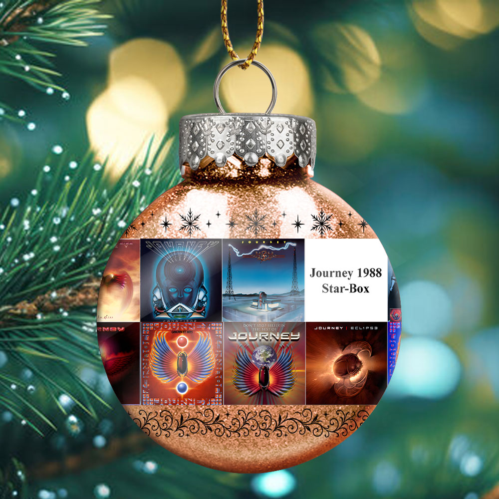 Journey Ball Ornament – Celebrate the Timeless Spirit of Rock Legends