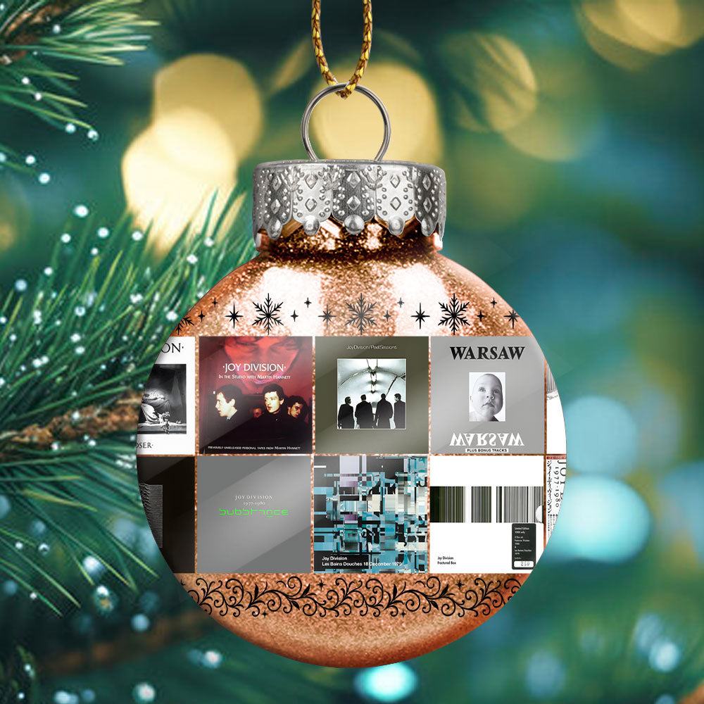 Joy Division Ornament – A Touch of Post-Punk Elegance for the Holidays