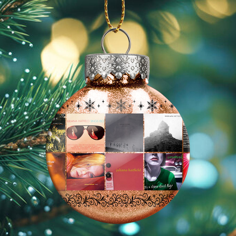 Juliana Hatfield Ornament – Indie Dreams in Holiday Glow