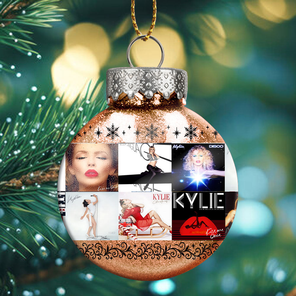 Kylie Minogue Ball Ornament – Sparkle Like a Pop Icon