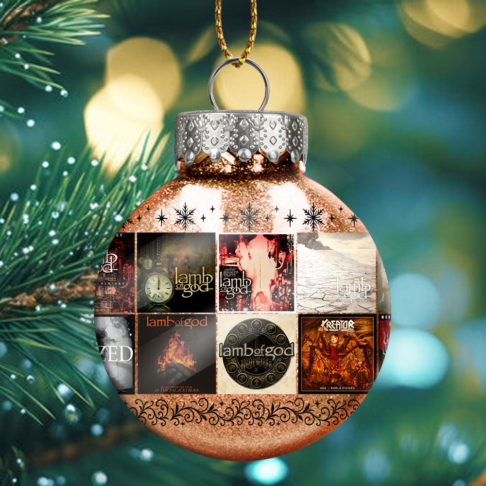 Lamb of God Ball Ornament – Metal Power Unleashed