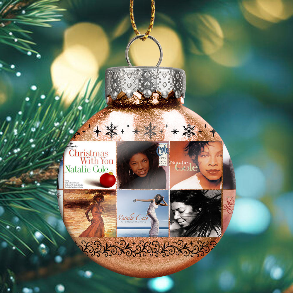 Natalie Cole Ball Ornament – Soulful Elegance