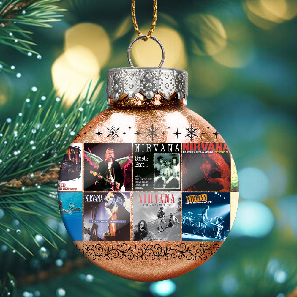 Nirvana Ball Ornament – Grunge Spirit for the Holiday Season