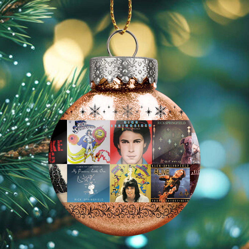 Rick Springfield Ball Ornament – Classic Rock Heartbeat