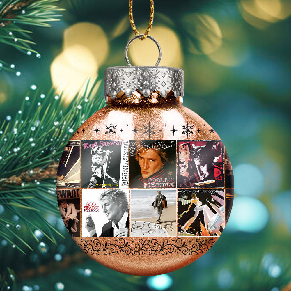 Rod Stewart Ball Ornament – Celebrate the Voice of Rock and Romance