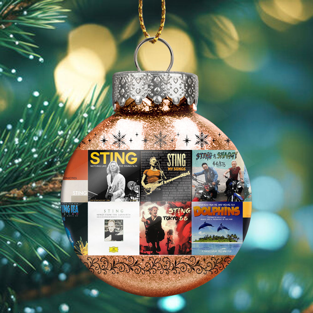Sting Ball Ornament – A Touch of Elegance for Music Lovers