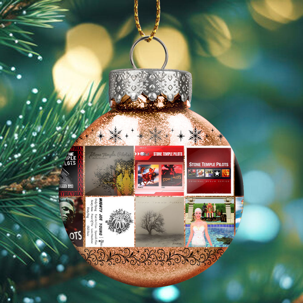 Stone Temple Pilots Ball Ornament – Grunge Legends in Holiday Style
