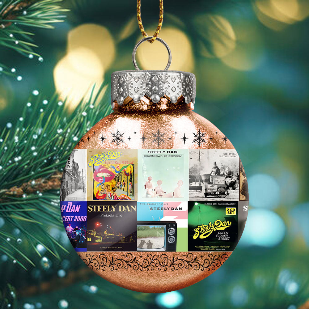 Steely Dan Ball Ornament – Jazz-Rock Elegance for the Holidays