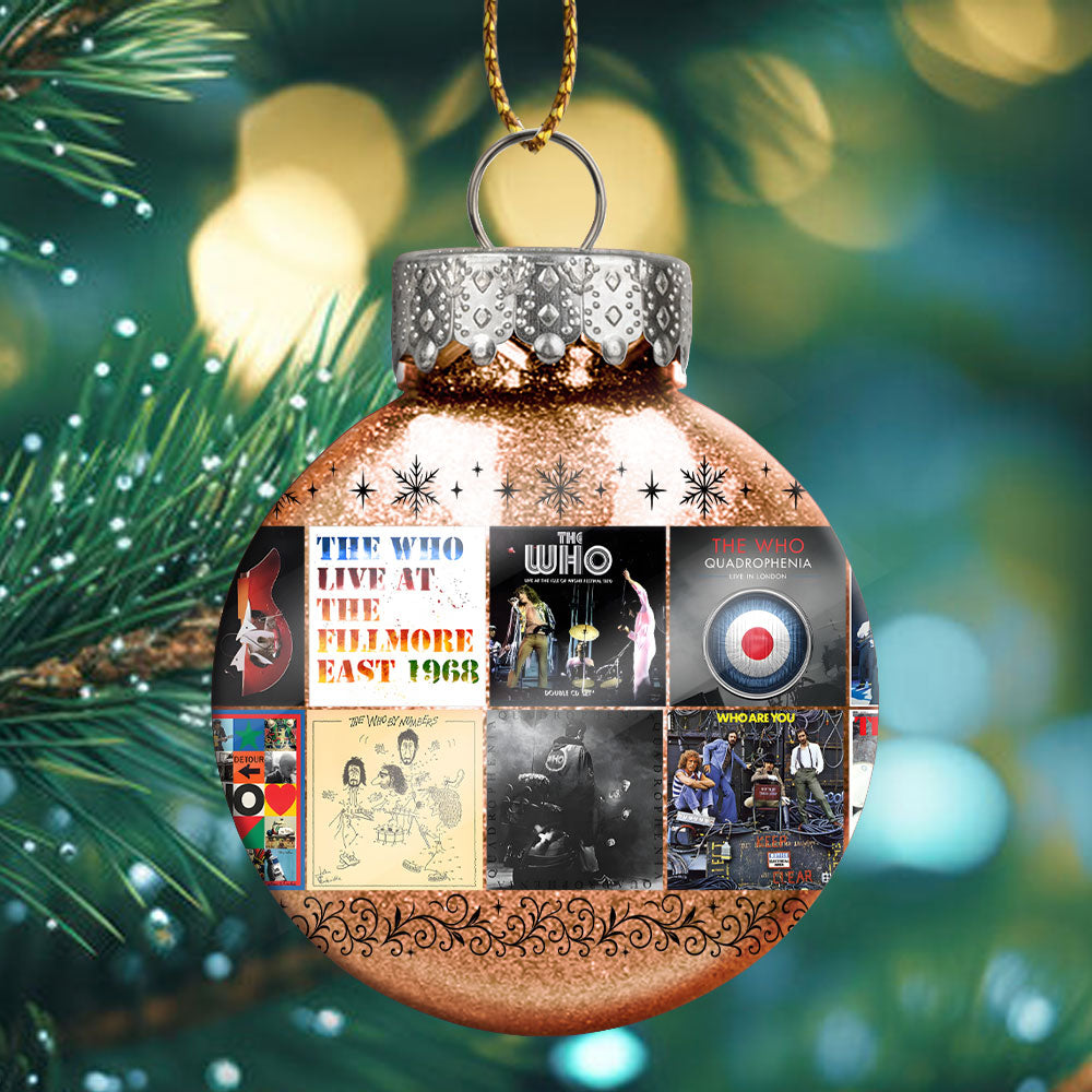 The Who Ball Ornament – A Rock Legacy on Your Tree