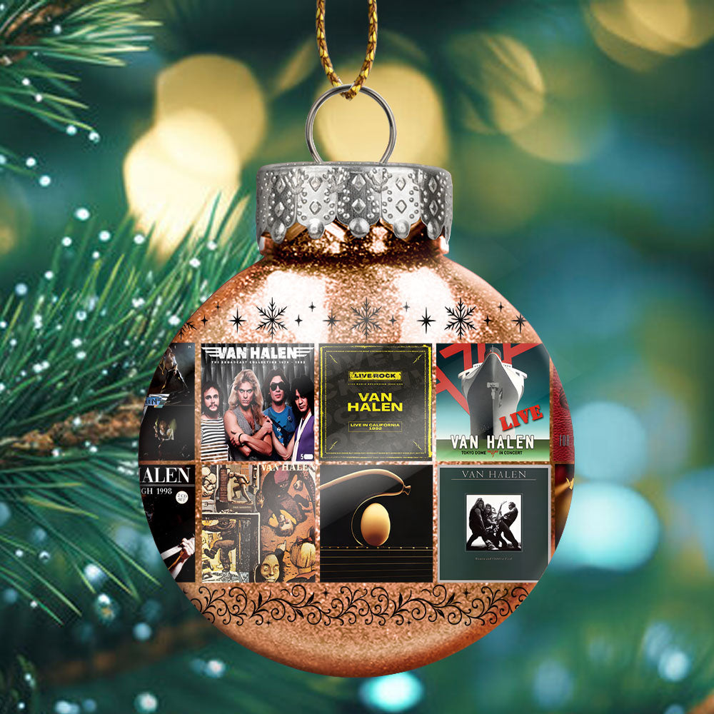 Van Halen Ball Ornament – Rock ’n’ Roll Energy for the Holidays
