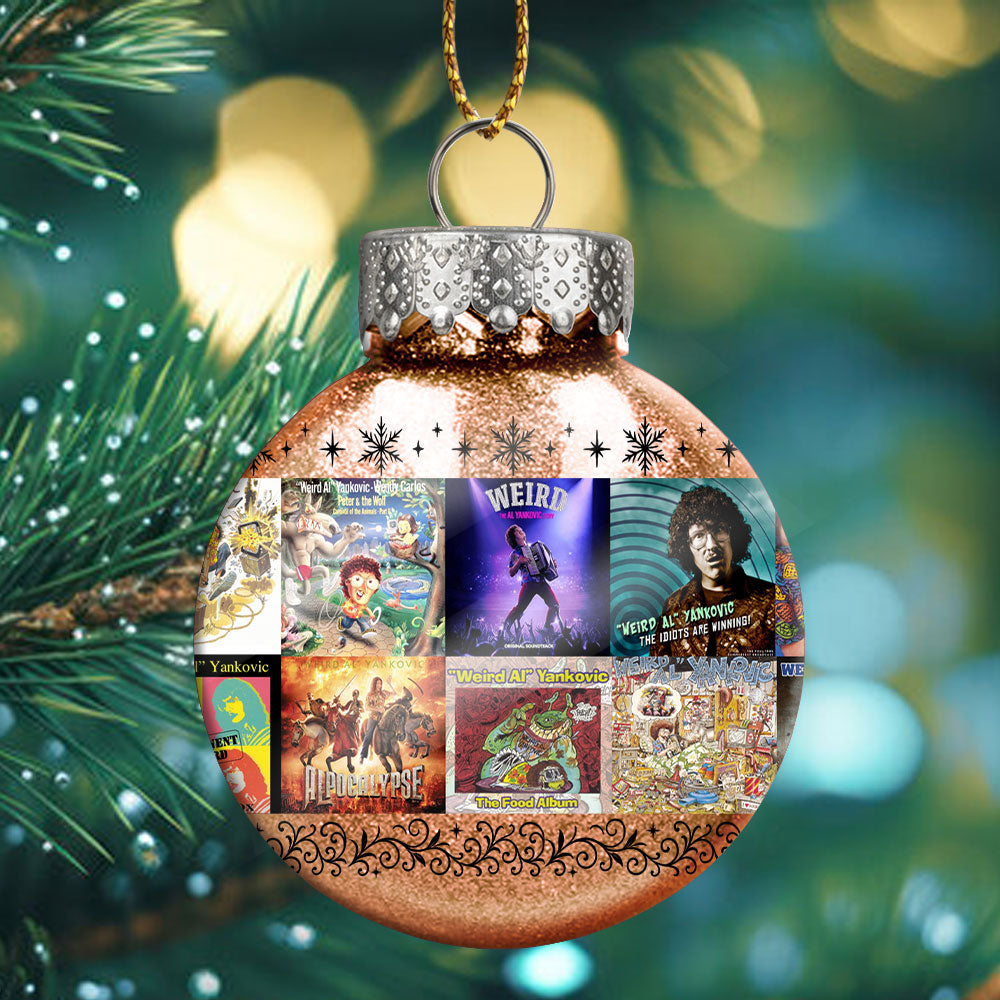 Weird Al Yankovic Ornament – A Hilarious Twist for Your Holiday Tree