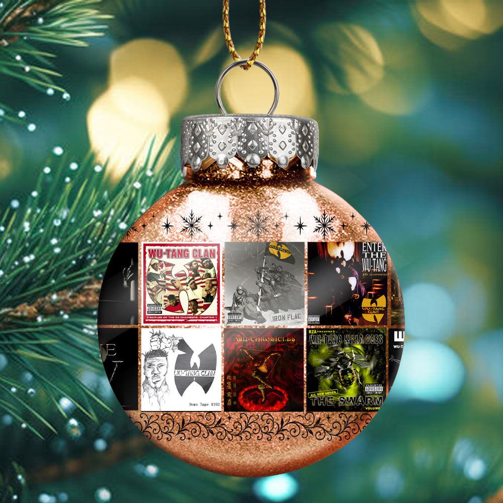 Wu-Tang Clan Ball Ornament – Hip-Hop Legacy Meets Holiday Style