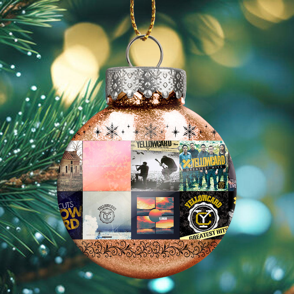 Yellowcard Ball Ornament – Pop-Punk Spirit for the Holidays