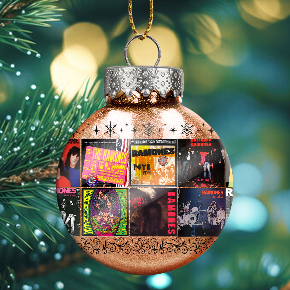 Ramones Ball Ornament – A Punk Rock Classic for a Loud and Merry Christmas