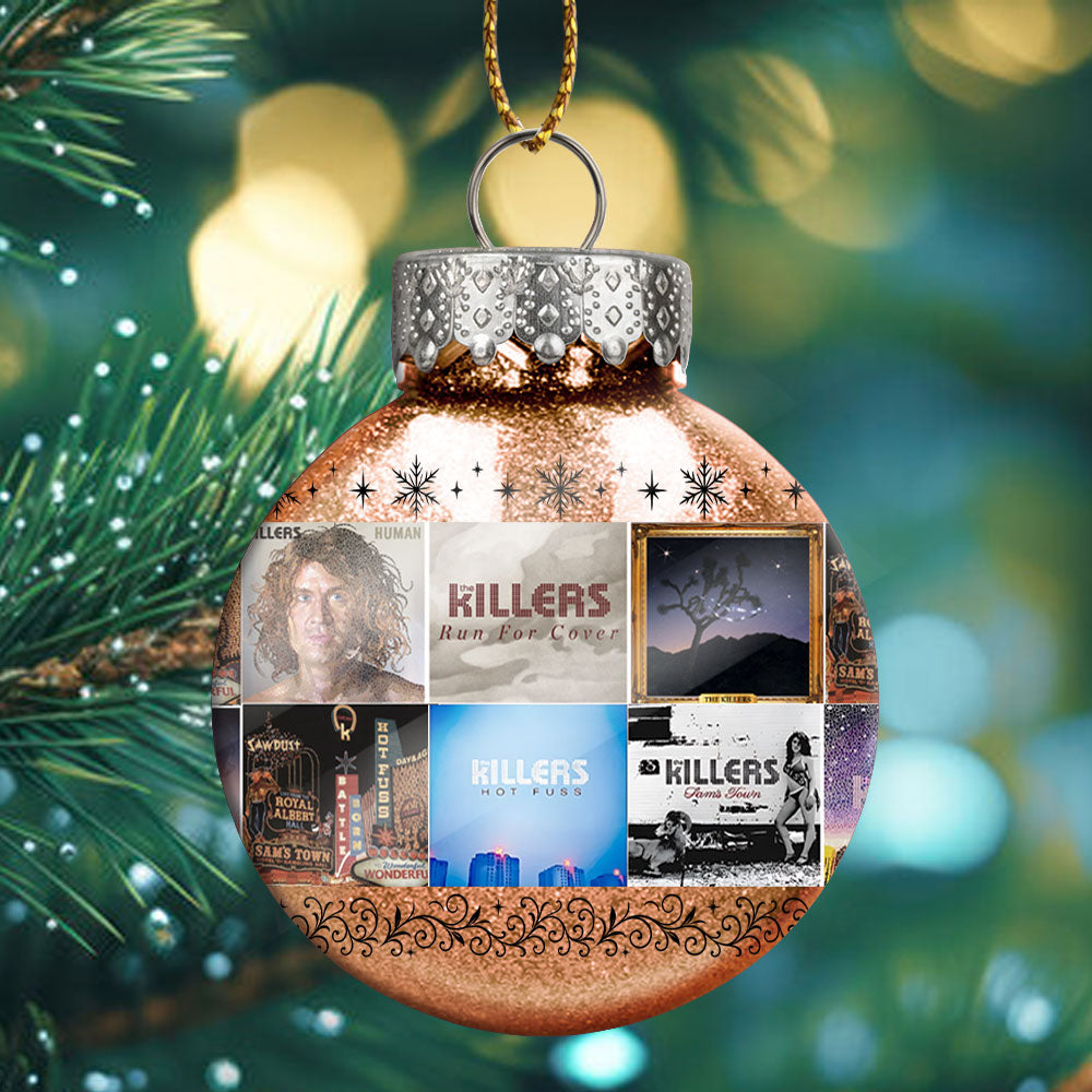 The Killers Ball Ornament – Shine Bright with Indie Rock Flair