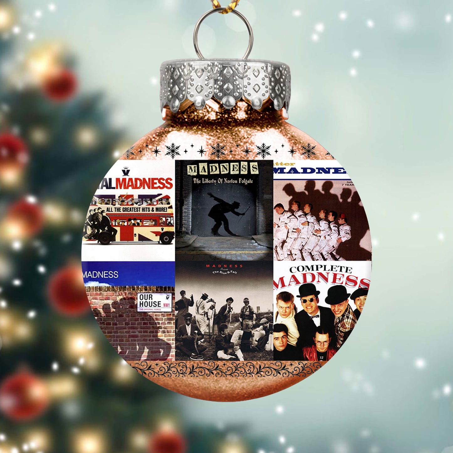 Madness Ball Ornament – Ska Rhythms & British Charm