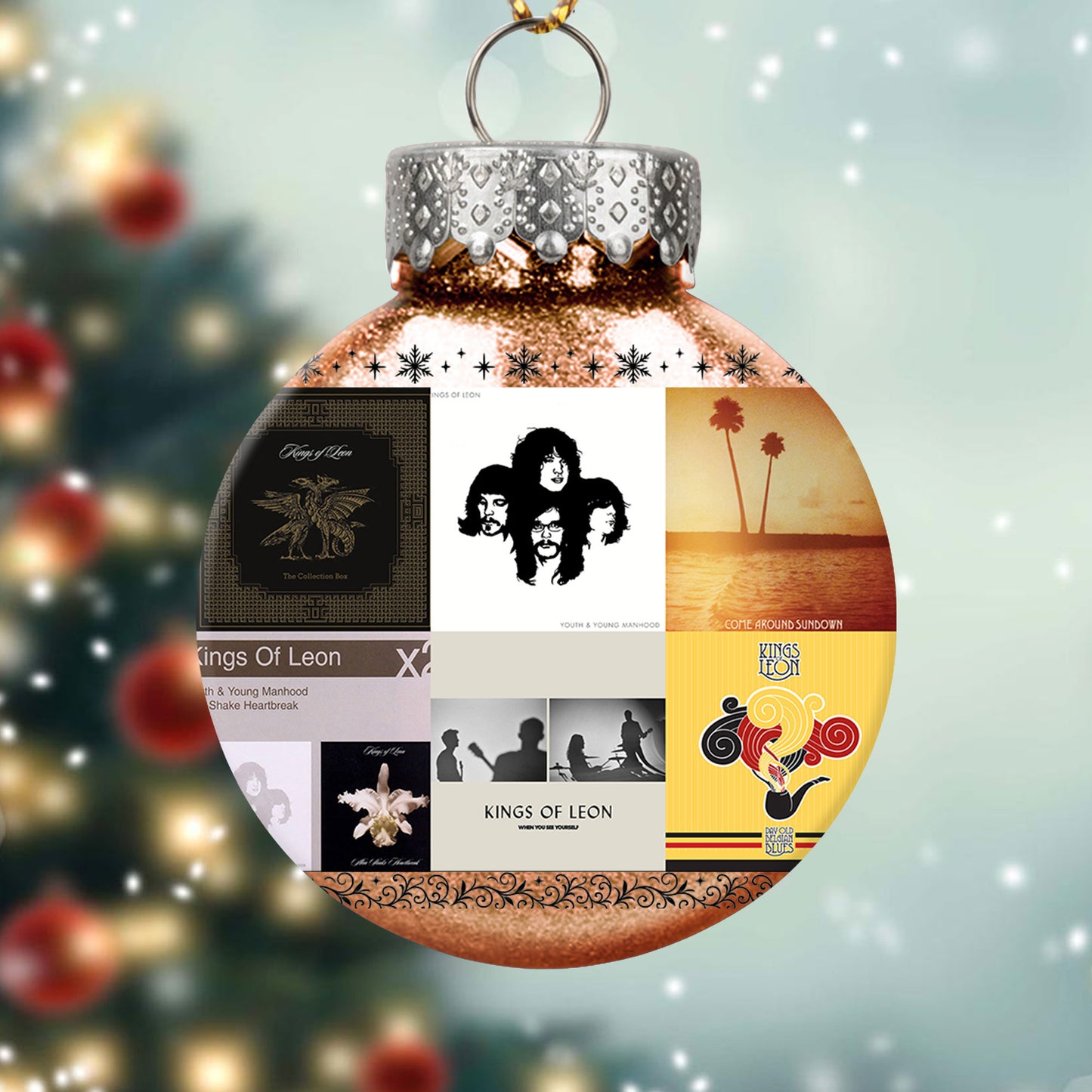 Kings of Leon Ball Ornament – Southern Rock Revival