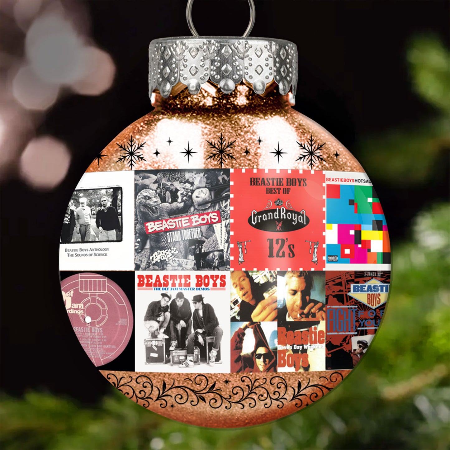 Beastie Boys Ball Ornament – A Classic Hip-Hop Twist for Your Holidays