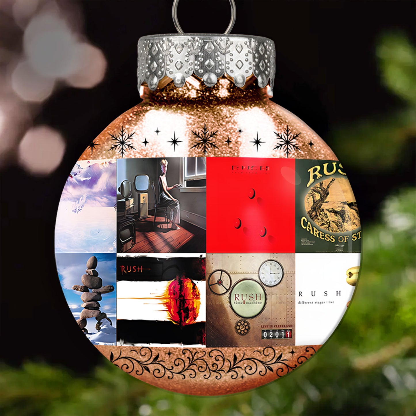 Rush Ball Ornament – A Progressive Rock Masterpiece for the Holiday Season