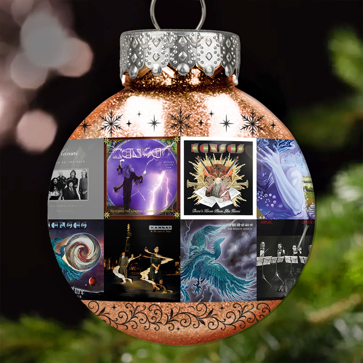 Kansas Ball Ornament – Carry On the Spirit of Classic Rock