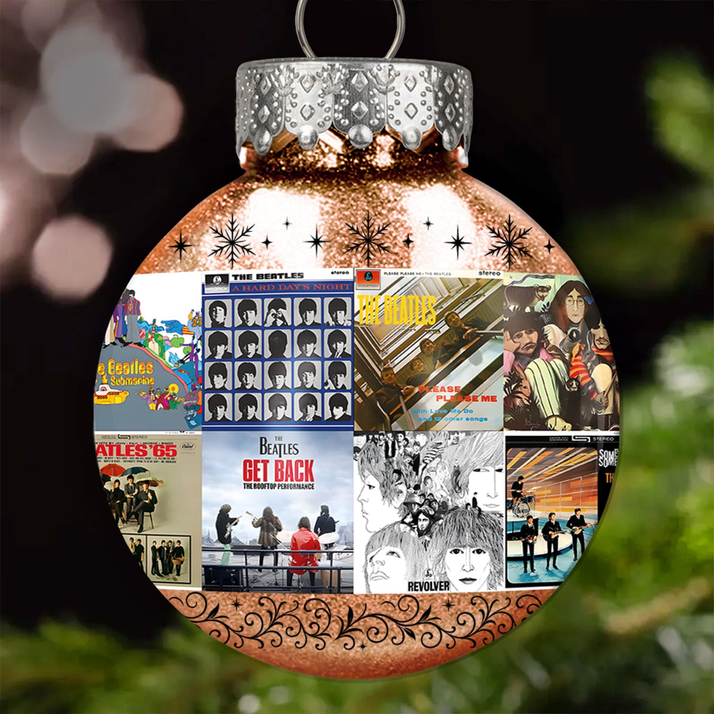 The Beatles Ball Ornament – A Legendary Tribute to Timeless Music