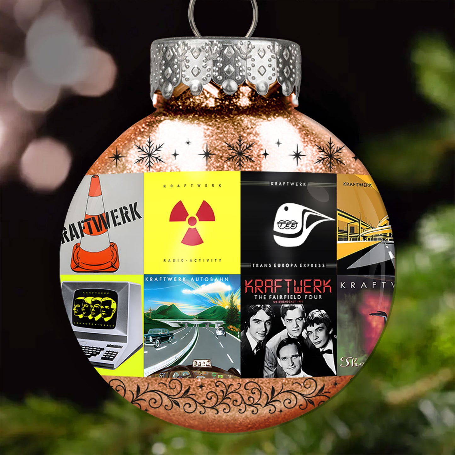 Kraftwerk Ball Ornament – The Pioneers of Electronic Sound