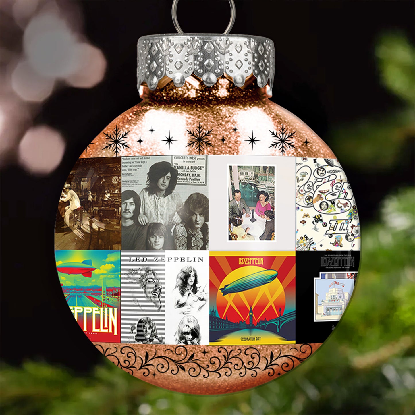 Led Zeppelin Ball Ornament – The Legends of Rock Immortalized