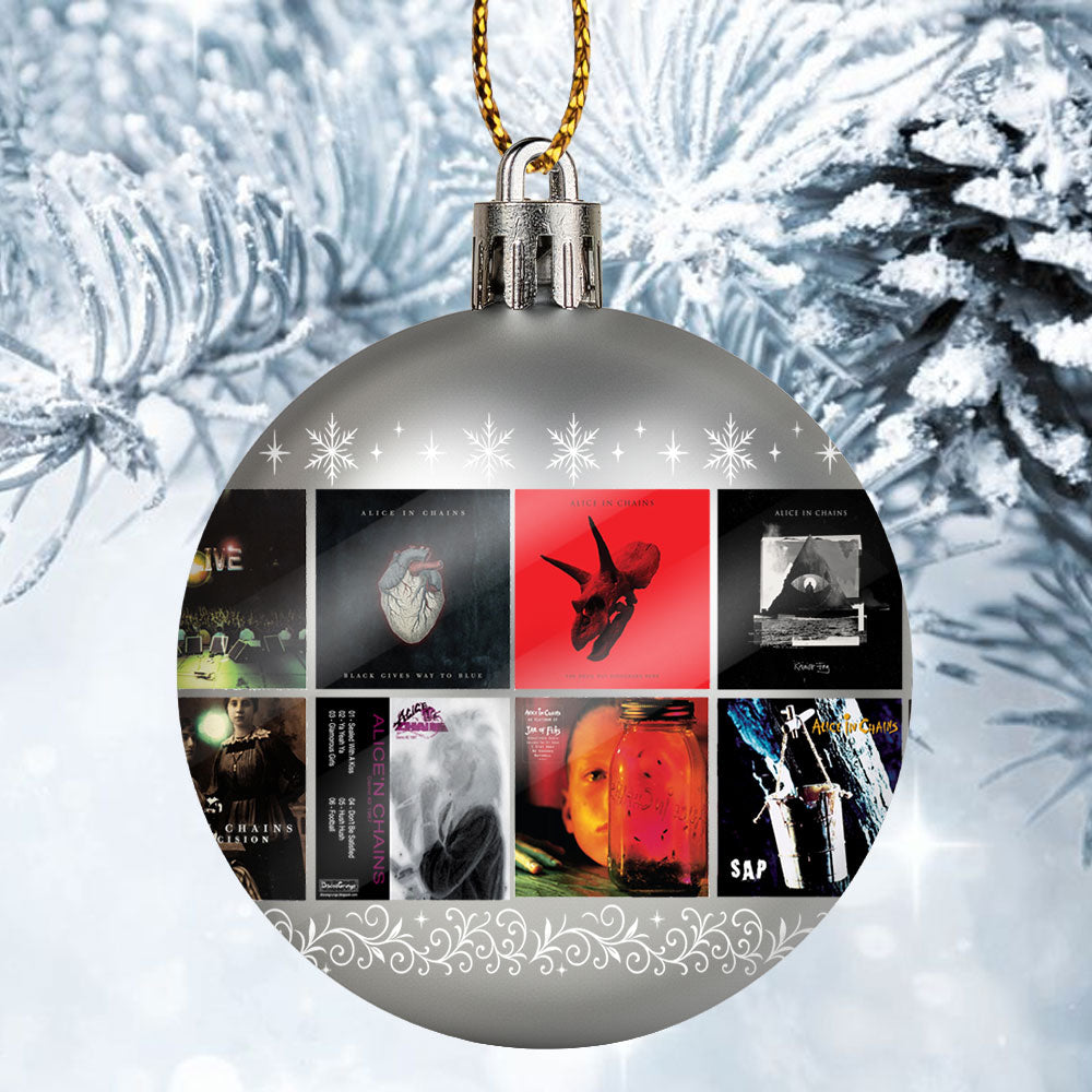 Alice In Chains Ball Ornament – Grunge Legends Meet Holiday Spirit