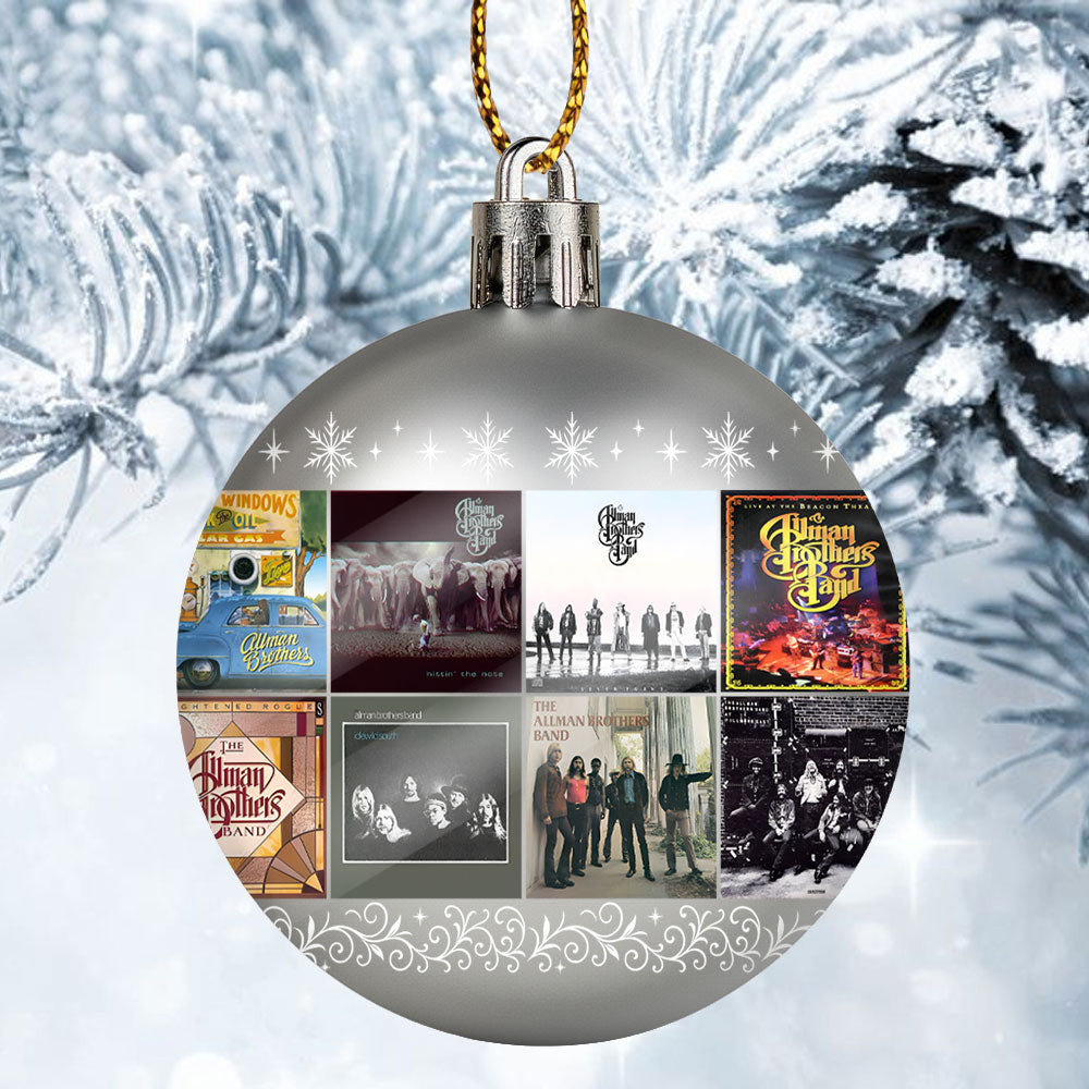 The Allman Brothers Band Ball Ornament – Southern Soul Meets Holiday Spirit